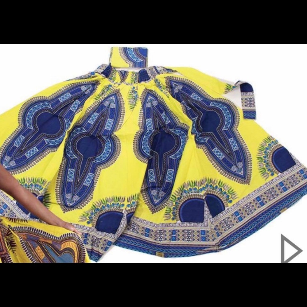 African Maxi Skirt SOLD!